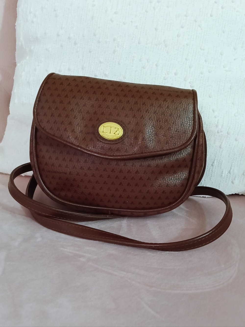 Liz Claiborne Brown Crossbody Bag